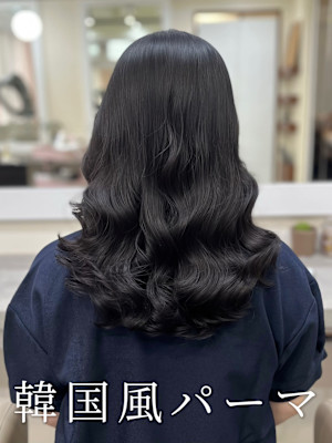 #韓国風パーマ #コテ巻き風パーマ #ロングパーマ #パーマ