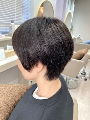 爽やかなショートレイヤースタイル♪
