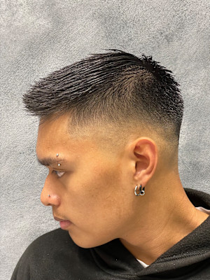 ベリーショート×スキンフェード