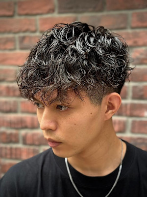 スパイラルパーマ