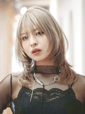 【asuna】ウルフレイヤー/ハッシュカット/ハイトーン