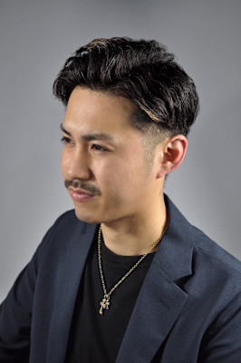 ビジネスパーマ×ツーブロック