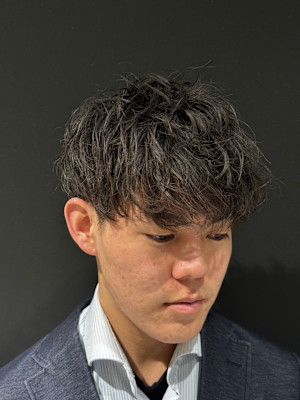 スパイラルパーマ