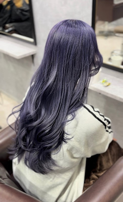 ブルーラベンダー×2ブリーチ