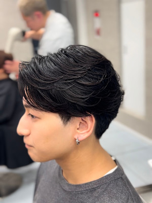 横浜メンズ人気No.1ニュアンスパーマ