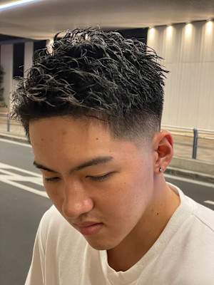 かきあげスパイキーショート