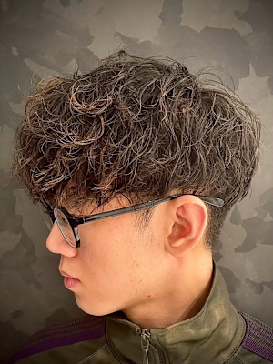 スパイラルパーマ