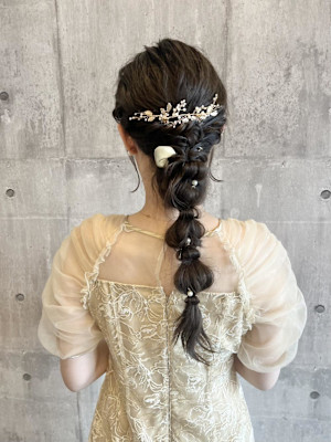 お呼ばれローポニー【ARCH Sayaka】