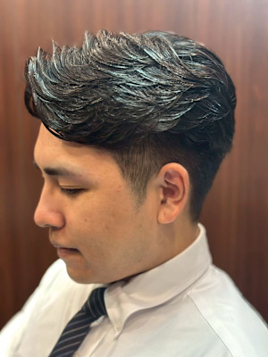 ビジネスマンパーマ