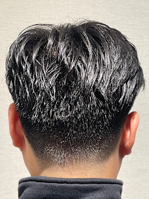 ツーブロックローフェード