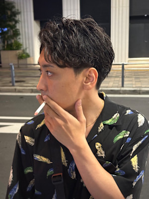 夏のモテ髪メンズパーマスタイル