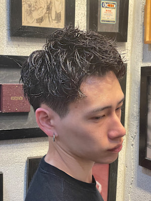 ショートスパイラルパーマ