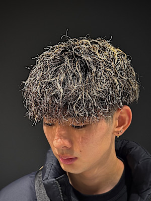 スパイラルメッシュマッシュフェード