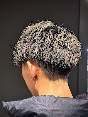 スパイラルメッシュマッシュフェード