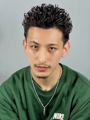 宮城リョータ風パーマ