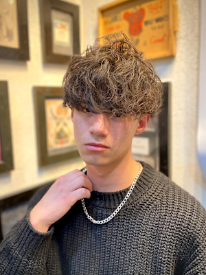 波巻きパーマ×スパイラルパーマ