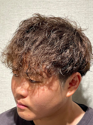 スパイラルパーマ