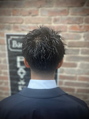 ツーブロピンパーマ