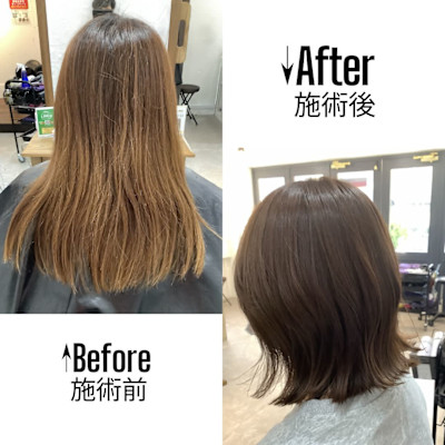 お客様スタイル 切りっぱなしスタイル