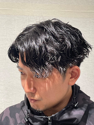 スパイラルパーマスタイル