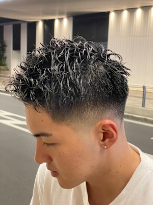 かきあげスパイキーショート