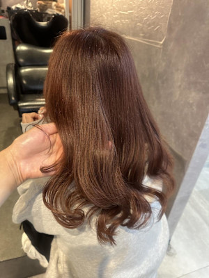 《Ｈina》レッドブラウン