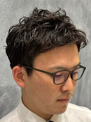 ゆるめパーマ　清潔感◎ セットしやすさ◎