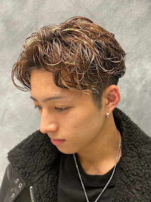 外国人風パーマ