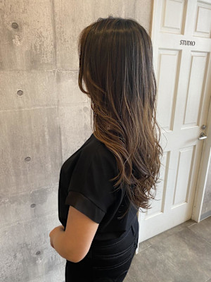 ブリーチなしバレイヤージュ《ARCH CHIAKI》