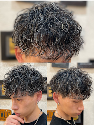 大人気ツイストスパイラルパーマ