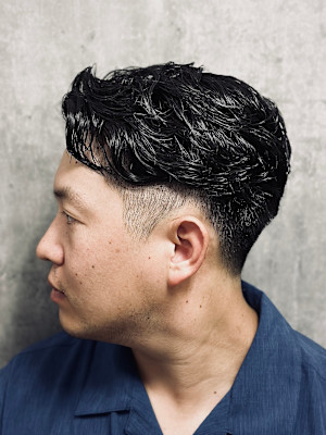 かきあげスタイル