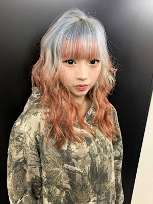 ルーツカラー　デザインカラー　ハイトーン　原宿/表参道