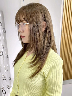 【rizu】ベージュカラー/オリーブベージュ/ブリーチ