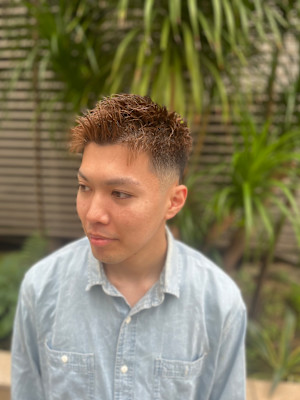 フェザーアップ×スキンフェード