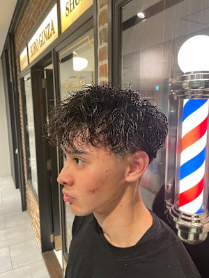 緩めツイストパーマ