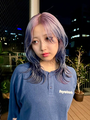 ルーツカラー　デザインカラー　ハイトーン　表参道/原宿