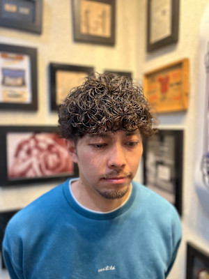 パーマ×スペインカール