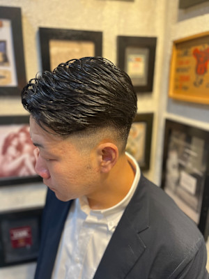 七三ビジネススタイル×フェード