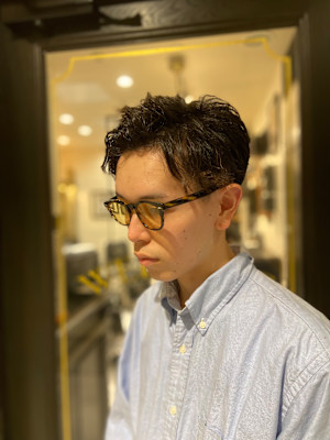 ビジネスヘア×ビジネスパーマ