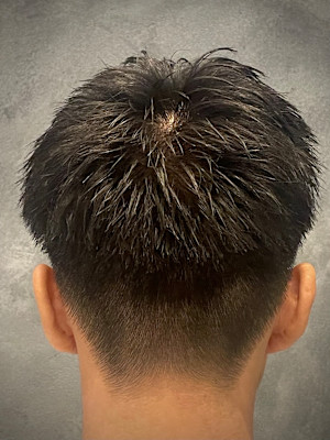 刈り上げショートスタイル