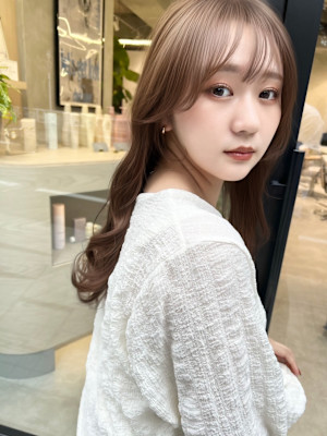 可愛く盛れるお顔まわりカット