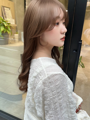 可愛く盛れるお顔まわりカット