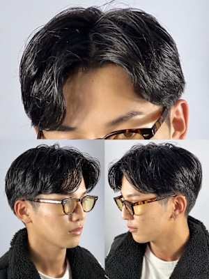 ビジネスショート×ニュアンスパーマ