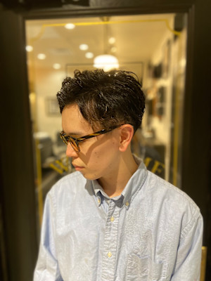 ビジネススタイル×ビジネスパーマ