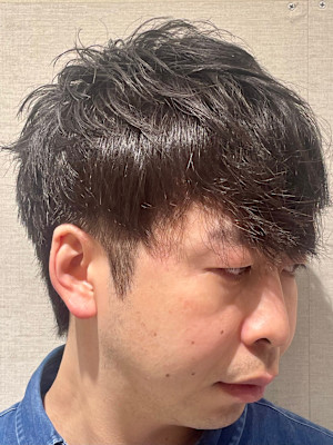 ツーブロックマッシュスタイル