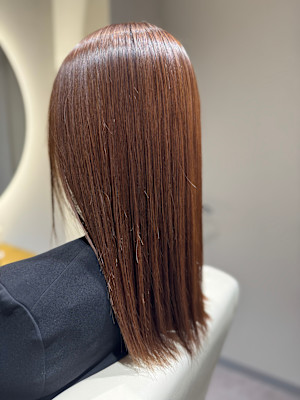 メテオストレート×ライトブラウン 『銀座/個室』