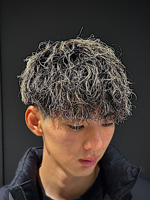 スパイラルメッシュマッシュフェード