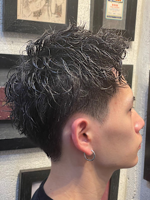 ショートスパイラルパーマ