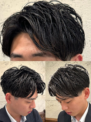 センターパート×ワンカール