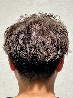 スパイラルパーマ